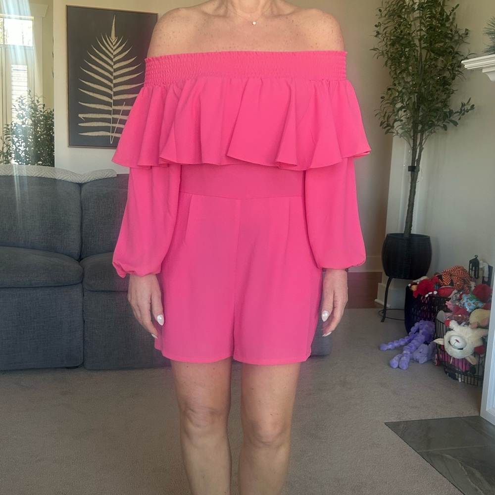 1. State Juniberry Ruffle Romper